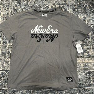 New Era Gray Short Sleeve Tee